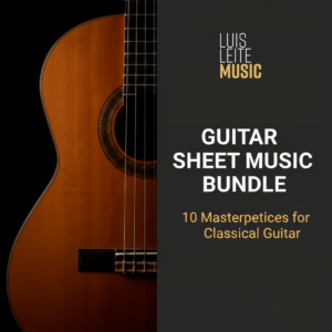 Guitar Sheet Music Bundle – 10 Songs